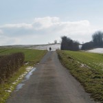 Der weg Zum alten Turm (Winter)